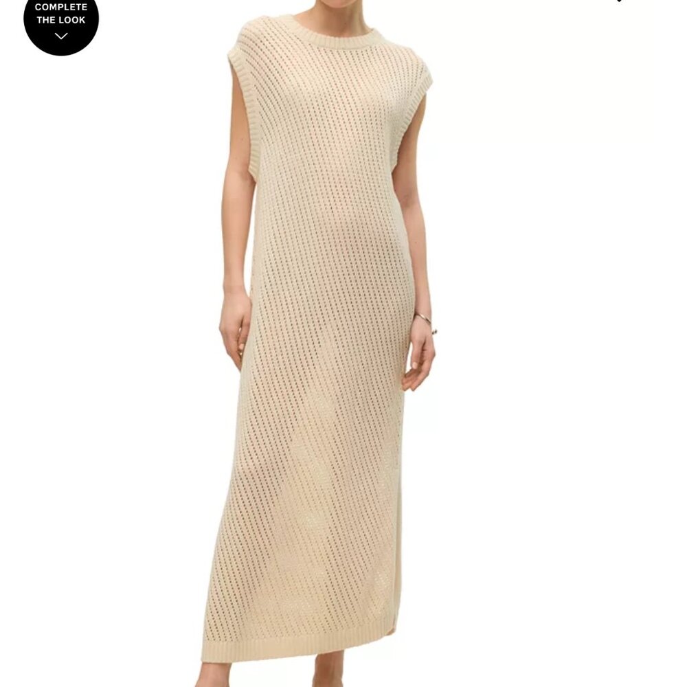 Vero Moda Malta Crochet Dress Sz S